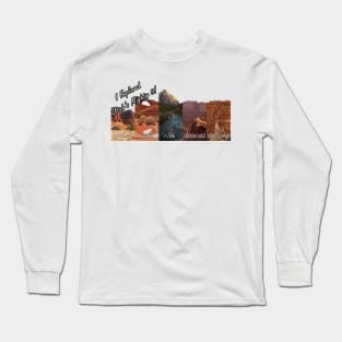 Utah National Parks: Bryce, Zion, Canyonlands, Arches, Capitol Reef Long Sleeve T-Shirt